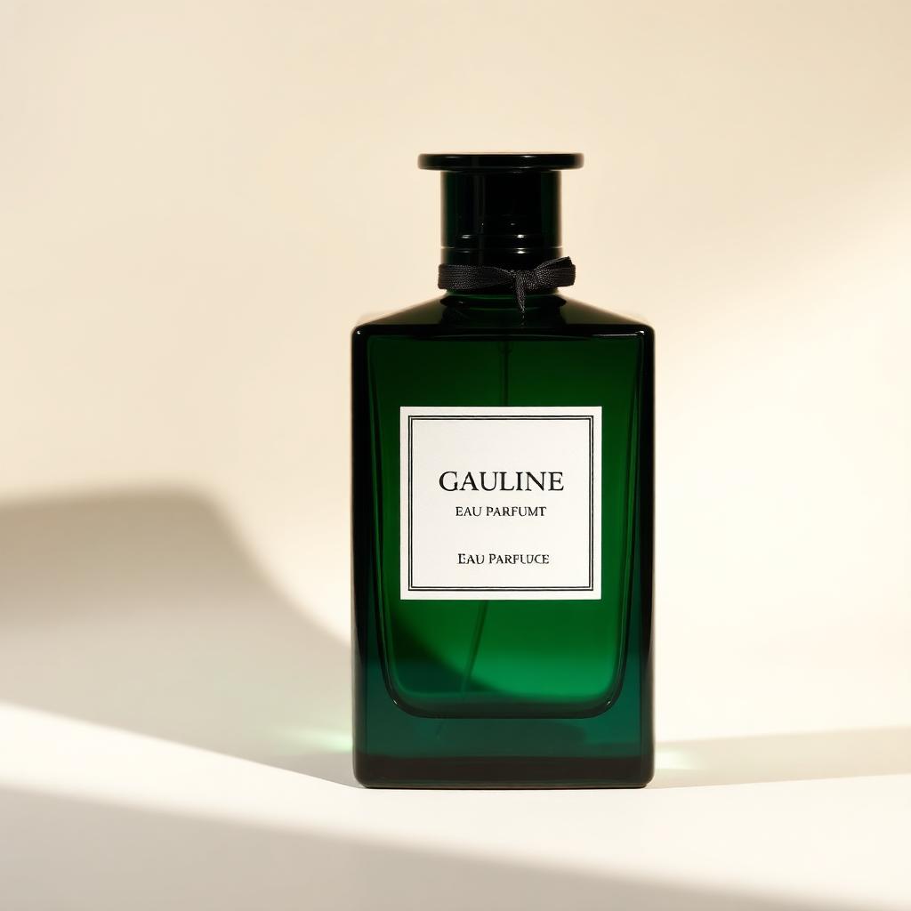 Maison Verte Noir Vetiver bottle on stone